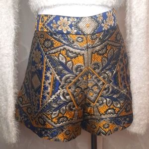 alice + olivia Brocade Shorts Size 10